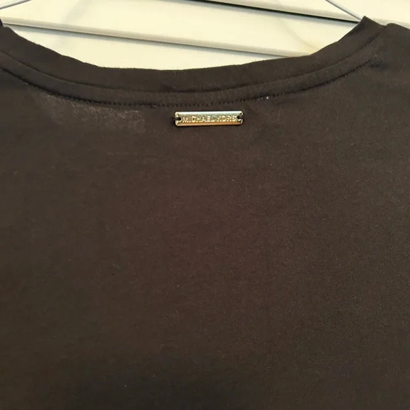 MICHAEL Michael Kors Top Women's Flare Cuff Long Sleeve Studded Top Size P/M - Picture 6 of 7